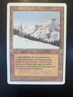 MTG Revised: Taiga (Near Mint) - Image 1