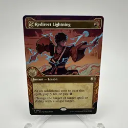 Redirect Lightning MTG Avatar Last Airbender Showcase Unplayed/NM - Image 1