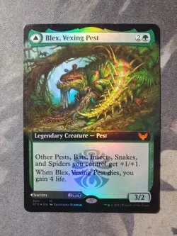 Blex, Vexing Pest / Search for Blex (STX Extended Art Foil) - Image 1