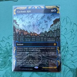 MTG - Cyclonic Rift - Secrets of Strixhaven - Mystical Archive Foil - NM - Image 1