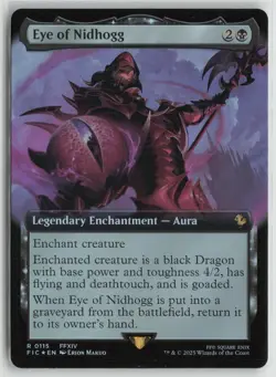 Eye of Nidhogg (Extended Art) LP Foil 115 FINAL FANTASY Magic: The Gathering - Image 1