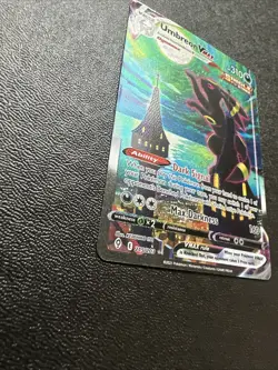 Pokemon TCG Sword And Shield Evolving Skies Umbreon Vmax 215/203 Moonbreon Rare - Image 3