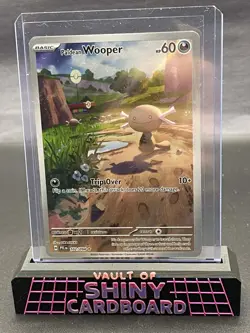 💧 Paldean Wooper 102/094 Secret Rare PFL Pokemon Card 💧 - Image 1
