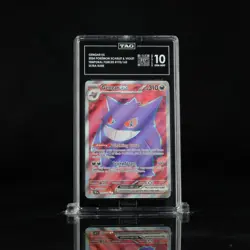 2024 Pokemon SV Temporal Forces 193/162 Gengar EX Ultra Rare TAG 10 (957) - Image 1
