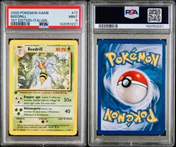 POKEMON PSA 9 BEEDRILL 17/102 SET BASE 1st PRIMA EDIZIONE ITALIANO LOW POP!🌍 - Image 3