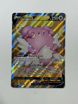 Blissey V (Full Art) SWSH06: Chilling Reign - Pokemon 182/198 Near Mint - Image 1