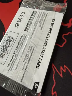 Pokemon TCG - Destined Rivals Pre-release STAFF Promo Pack Sealed Set Of 4 - Image 5