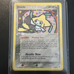 Jirachi 9/107 LP Holo Rare Deoxys 2005 Pokemon TCG - Image 1