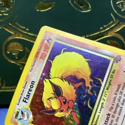 Pokemon 1999 Flareon (3/64) Jungle Holo HP - Image 3