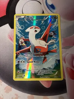 Pokemon TCG 2015 Latias XY78 XY Black Star Promo Full Art Holo MP - Image 1