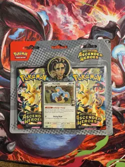 Pokemon Mega Evolution Ascended Heroes 2-Pack Blister Larry (Factory Sealed) - Image 1