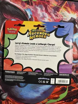 Pokemon Mega Evolution Ascended Heroes 2-Pack Blister Larry (Factory Sealed) - Image 2