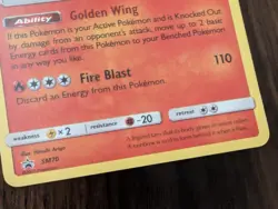 Pokemon TCG Shining Ho-Oh SM70 Promo LP - Image 5