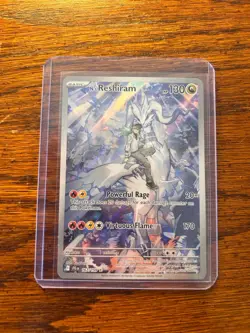 Pokemon N's Reshiram 167/159 SV09: Journey Together Illustration Rare Holo - Image 1