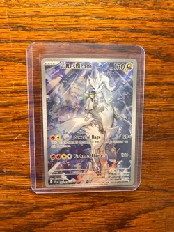 Pokemon N's Reshiram 167/159 SV09: Journey Together Illustration Rare Holo - Image 4