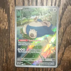 Pokemon Snorlax 051 Sv: Scarlet & Violet Promo Holo Basic 150HP Voraciousness - Image 1