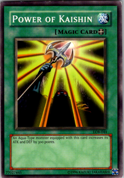 Power of Kaishin - LOB-044 - LP - Common - Unlimited - Yugioh - 1996 - Image 1