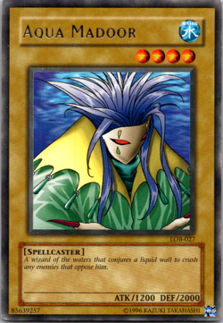 Aqua Madoor LOB-027 Unlimited - Yu-Gi-Oh! TCG Rare - Image 1