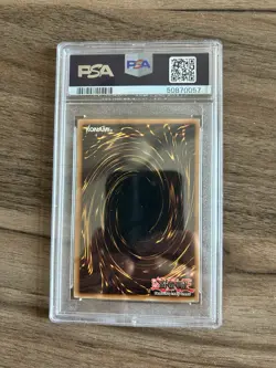 Yugioh PSA 8 NM-MT Judgment of Anubis DCR-105 Secret Rare 1st Ed 2003 S#4113 - Image 2