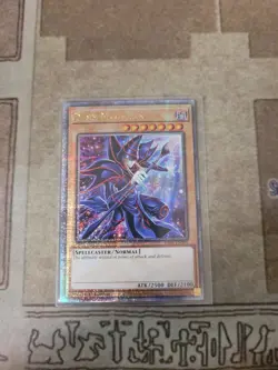 YUGIOH DARK MAGICIAN (NEW ART) RA04-EN001 QUARTER CENTURY SECRET 1ST ED NM - Image 1
