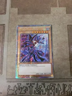YUGIOH DARK MAGICIAN (NEW ART) RA04-EN001 QUARTER CENTURY SECRET 1ST ED NM - Image 2