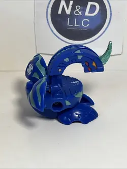 Bakugan B1 Aquos Dragonoid 520G Blue Battle Brawlers RARE - Image 4