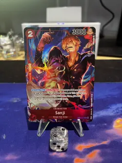 One Piece Sanji OP01-013 | OP01 Romance Dawn | Alternate Art | NM/M | EN - Image 1