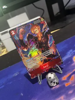 One Piece Sanji OP01-013 | OP01 Romance Dawn | Alternate Art | NM/M | EN - Image 3