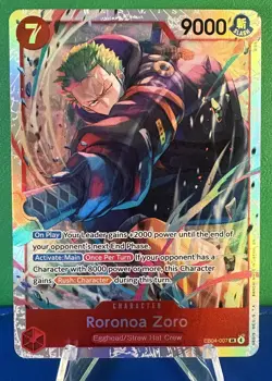 Roronoa Zoro SR - (EB04-007) - One Piece Adventure on Kami’s Island - Near Mint - Image 1