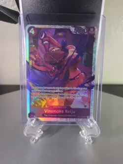 Vinsmoke Reiju OP12-063 Legacy of the Master Foil One Piece Tgc W/ Bonus Card - Image 1