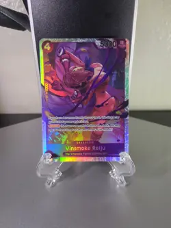 Vinsmoke Reiju OP12-063 Legacy of the Master Foil One Piece Tgc W/ Bonus Card - Image 2