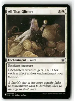 All That Glitters Regular The LIST MTG Magic NM - Image 1