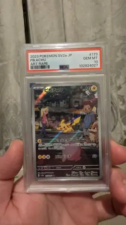 PSA 10 Pikachu 173/165 SV2a 151 Art Rare Japanese Pokemon Card Gem Mint - Image 1
