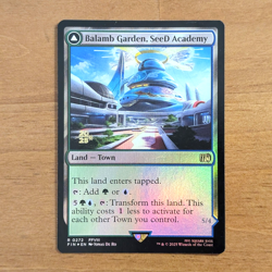 Balamb Garden, SeeD Academy - Pre-release Foil Stamped Promo - Final Fantasy MTG - Image 1