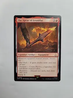 MTG - The Spear of Leonidas ACR Regular Rare #0038 - Image 1