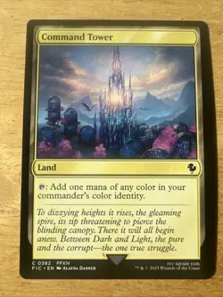 Command Tower (0484) - 484 - Commander: FINAL FANTASY- Near Mint - MTG - Image 1
