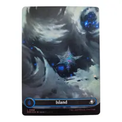 Island #368 Galaxy Foil Land Borderless MTG 2025 Edge of Eternities (EOE) - Image 1