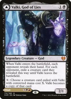 MTG NM English Valki, God of Lies Kaldheim - Image 1