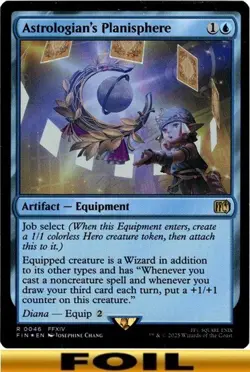1x - Astrologian's Planisphere - FOIL #46 - Final Fantasy - NM MTG - Image 1