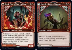 MTG NM English Birgi, God of Storytelling Harnfel, Horn of Bounty (Showcase) - Image 1