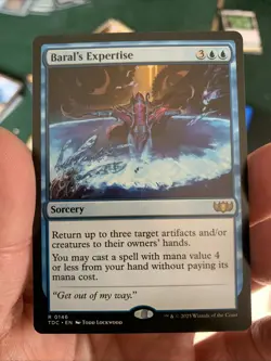 MTG FOIL Baral’s Expertise Magic The Gathering - Image 1