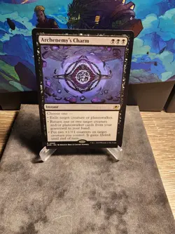 ARCHENEMY'S CHARM MTG NM-M Edge of Eternities Rare Regular 0088 - Image 1