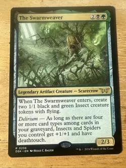 x1 The Swarmweaver DSK Duskmourn MTG 301 RARE LURKING EVIL M/NM 1x - Image 1