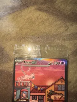Pokemon TCG Mew ex SVP 053 Special Illustration Rare 151 UPC Promo Sealed #3 - Image 2