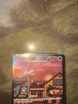 Pokemon Mew ex SVP-EN/053 Special Illustration Rare 151 UPC Promo SEALED #2 - Image 2