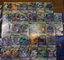 Pokemon S-Chinese TAG TEAM GX Cards 32 pieces S&M U pick US SELLER MP - Image 1