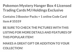 2024 MJH Pokemon Mystery Hanger Box Factory sealed - Image 5