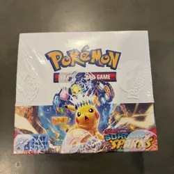 Pokemon TCG Scarlet & Violet Surging Sparks Booster Box Pikachu & Latias - Image 1