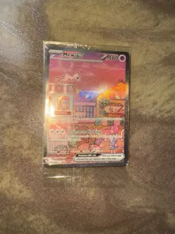 Pokemon TCG Mew ex SVP 053 Special Illustration Rare 151 UPC Promo Sealed #1 - Image 1