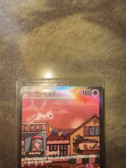 Pokemon TCG Mew ex SVP 053 Special Illustration Rare 151 UPC Promo Sealed #1 - Image 2